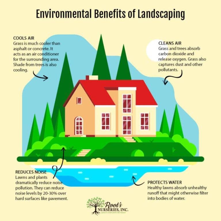 Environmental Benefits of Landscaping Root's Nurseries